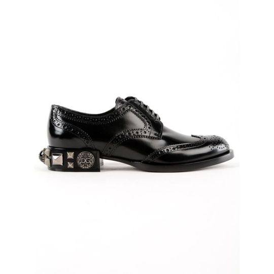 Dolce & Gabbana Studded Lace Up Shoes展示图