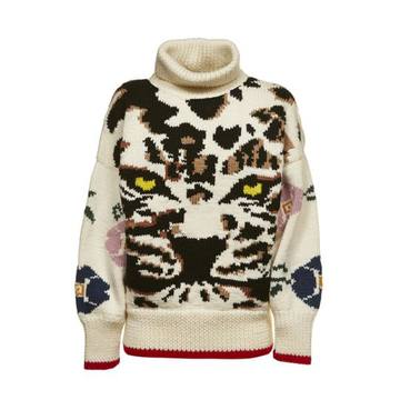 Sonia By Sonia Rykiel Tiger Knit Jumper