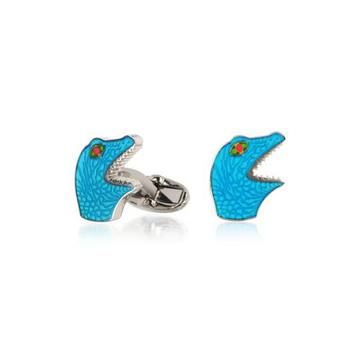 Paul Smith Blue Dino Cufflinks