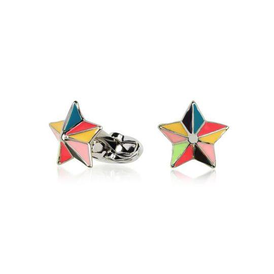 Paul Smith Multicolor Star Cufflinks展示图