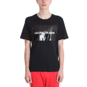 Calvin Klein Black Cotton T-shirt