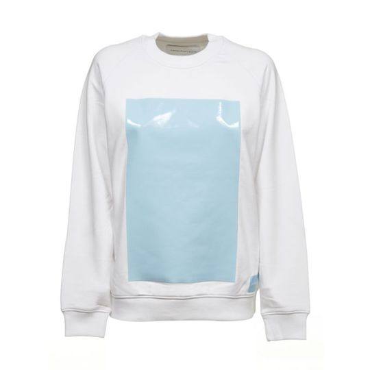 Calvin Klein Vinyl-paneled Sweatshirt展示图