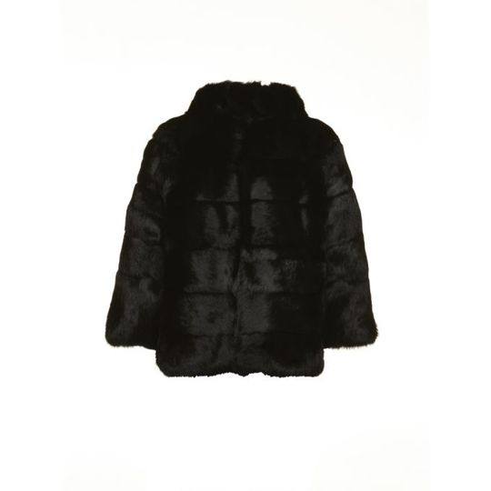 Blugirl High Neck Fur Coat展示图