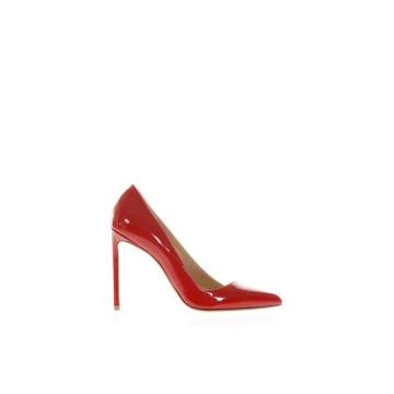Francesco Russo Red Patent Leather Pumps