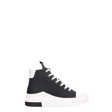 Cinzia Araia Black Rubber Sneakers