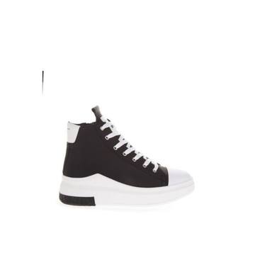 Cinzia Araia Black And White High Top Sneakers