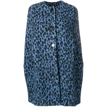leopard print cape