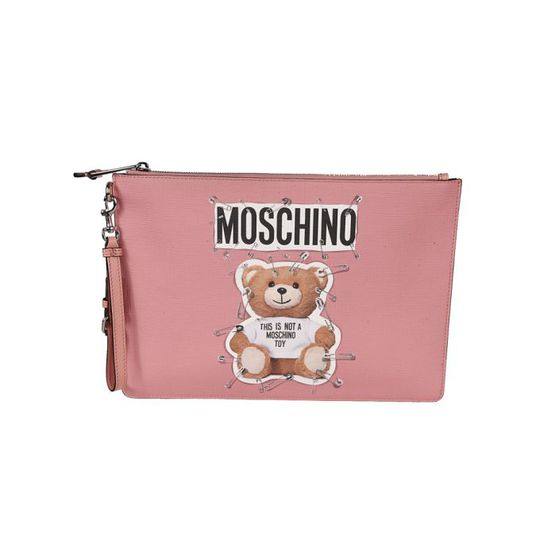 Moschino Teddy Bear Clutch展示图