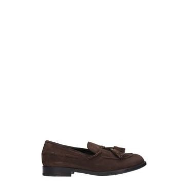 Z Zegna Browne Suede Loafers