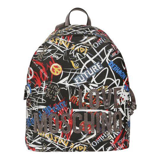 Love Moschino Patterned Backpack展示图