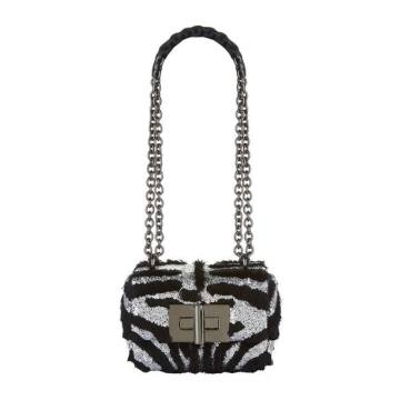 Mini Zebra Natalia Shoulder Bag