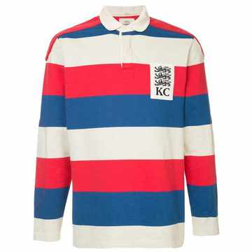 striped rugby polo shirt