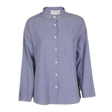 Semicouture Mandarin Collar Shirt