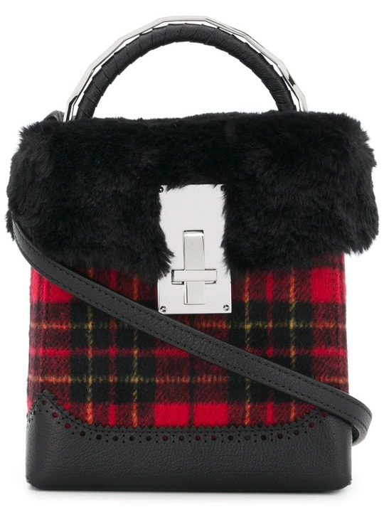 Great L Alice faux fur mini bag展示图