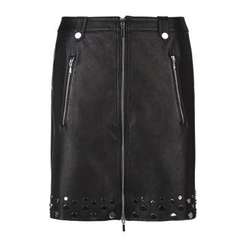 Zoey Leather Skirt