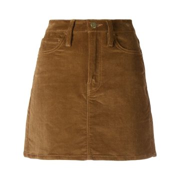 corduroy mini skirt