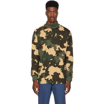 Green Camouflage BMC Turtleneck