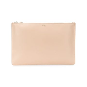 envelope leather clutch