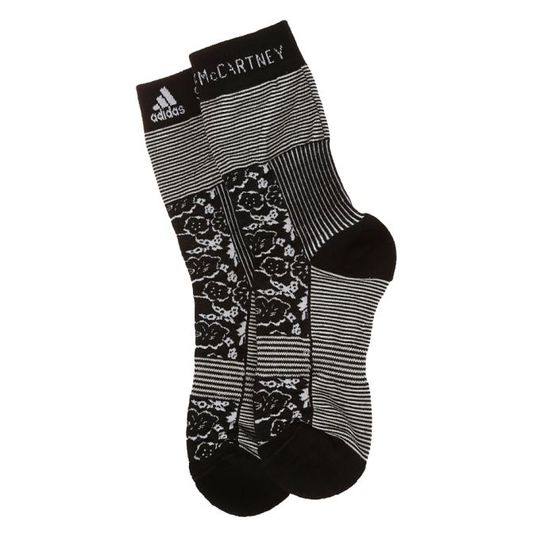 Adidas By Stella Mccartney Striped Floral Socks展示图