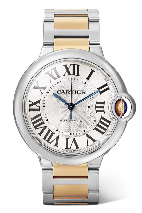 Ballon Bleu de Cartier 36.6 毫米 18K 黄金腕表展示图