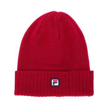 logo patch beanie