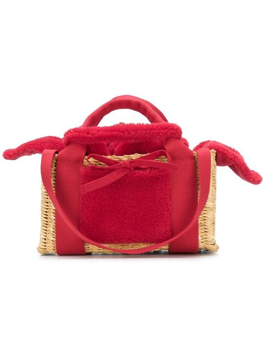 MUUN MASKSHENRERE NATURAL X RED RED HDL X RED POUCH Leather/Fur/Exotic Skins->Leather展示图