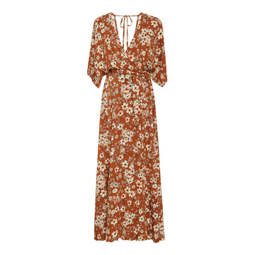 Bergamo Maxi Wrap Dress