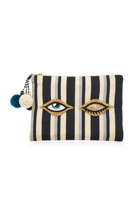 Striped Soma Pouch with Winking Eye展示图