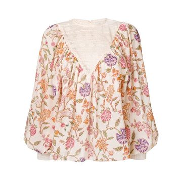 Alina floral print blouse