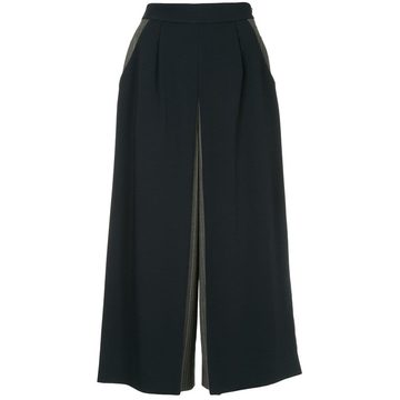 cropped culotte trousers