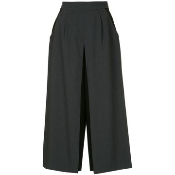 panelled culotte trousers