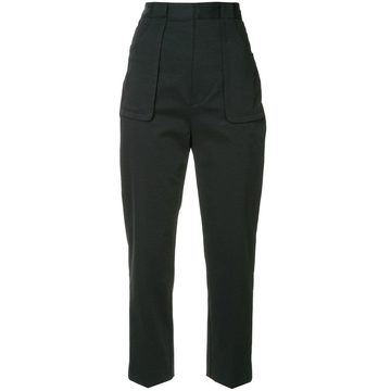 stretch slim fit trousers