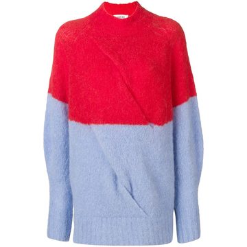 knitted high neck jumper