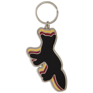 Black Quadri Fox Keyring