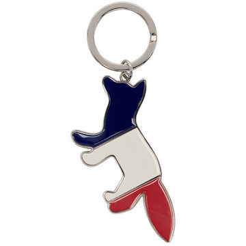 Multicolor Fox Keychain