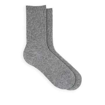 Cashmere Mid-Calf Socks