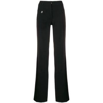 side striped trousers