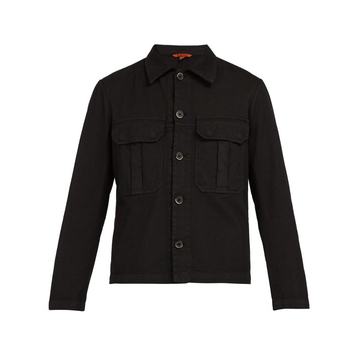 Baldo cotton-blend overshirt