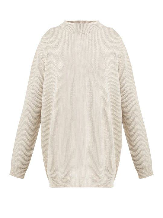 Ribbed wool jumper展示图