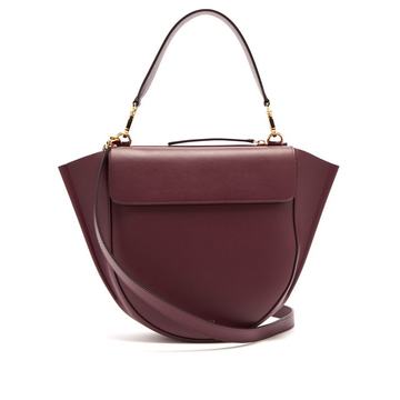 Hortensia medium leather cross-body bag