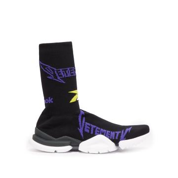 X Reebok high-top sock trainers
