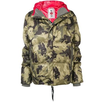 camouflage oversized puffer jacket