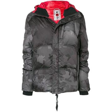 camouflage oversized puffer jacket