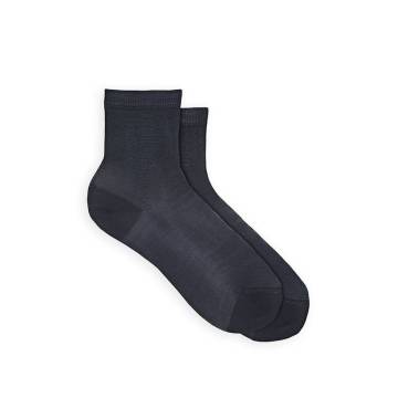 Silk-Blend Ankle Socks
