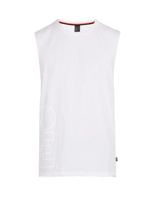 Changeover sleeveless cotton tank top展示图