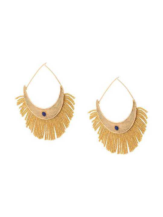 fringe detail earrings展示图