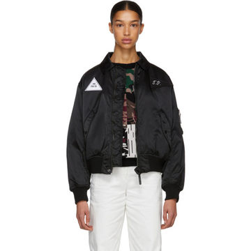 Black MA-1 Bomber Jacket