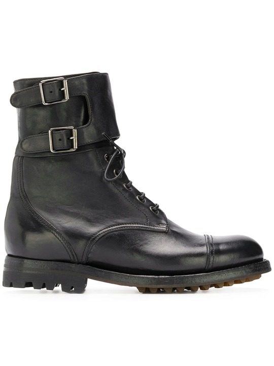 buckle biker boots展示图