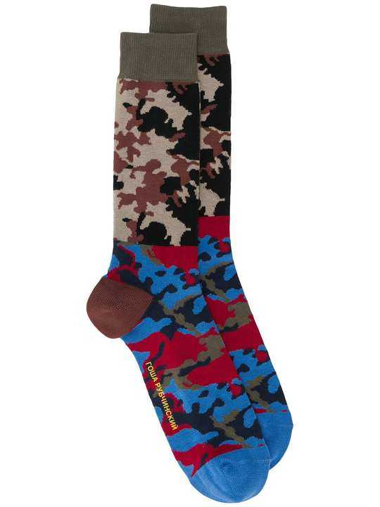 camouflage socks展示图