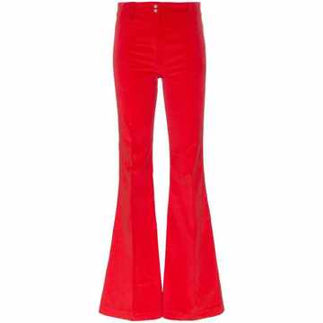 Ranger mid rise cotton-blend flares